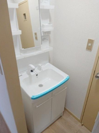 森下ビルの洗面所