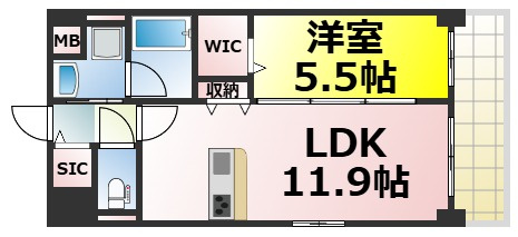 【間取り】 | ステラ桜川 仲介手数料無料
