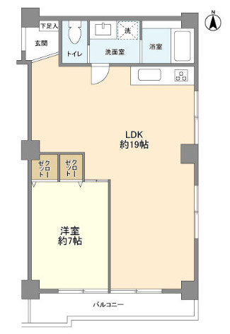 ベラビスタ信濃町の間取り|ベラビスタ信濃町