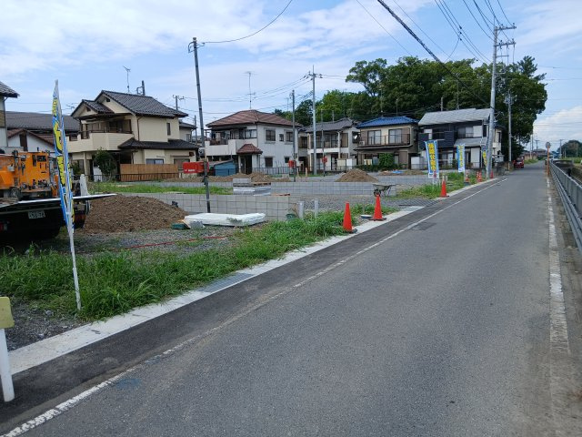 行田市谷郷第６　の前面道路含む現地写真|現地前面道路（2026年08月21日）撮影