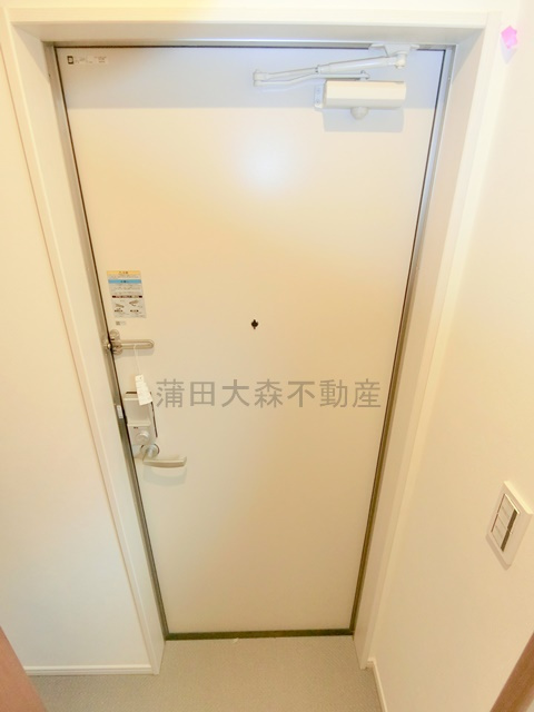 ウエルストン池上の玄関