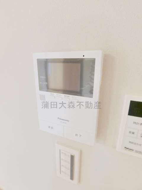 ウエルストン池上の設備|モニター付きインターホン