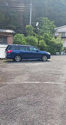 ｄオリオン青梅の駐車場