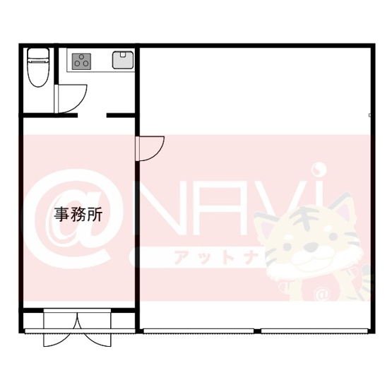 【間取り】 | ガレージオフィス河原田