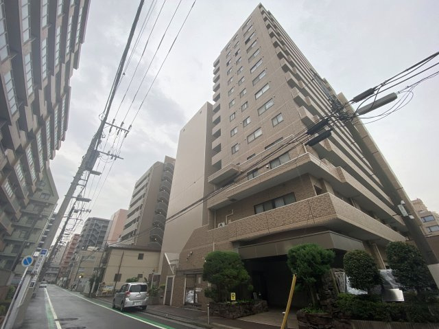 ベイサイトコート横浜の外観|最寄り駅まで徒歩4分、１４５戸のビックコミュニティマンションです。
