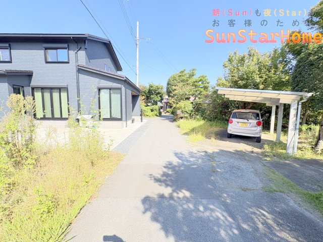 【サンスターホーム】青梅市長淵1丁目　151坪売地№2の前面道路含む現地写真