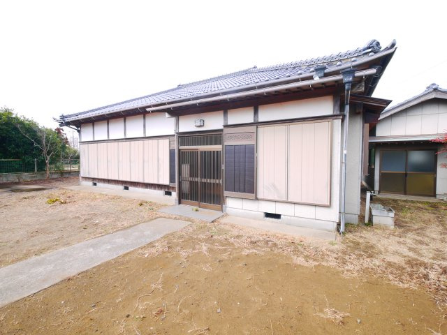 山武市蓮沼ハ　中古戸建の外観|敷地約149坪 ４LDK平家+倉庫（キッチン+シャワー室付）