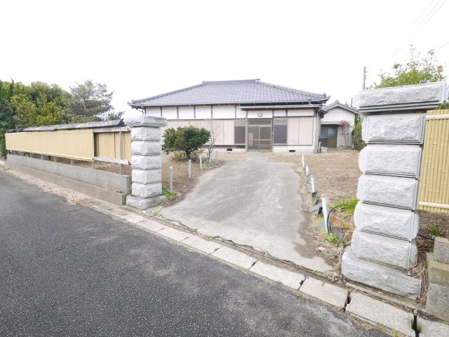 山武市蓮沼ハ　中古戸建の外観|敷地約149坪 ４LDK平家+倉庫（キッチン+シャワー室付）
