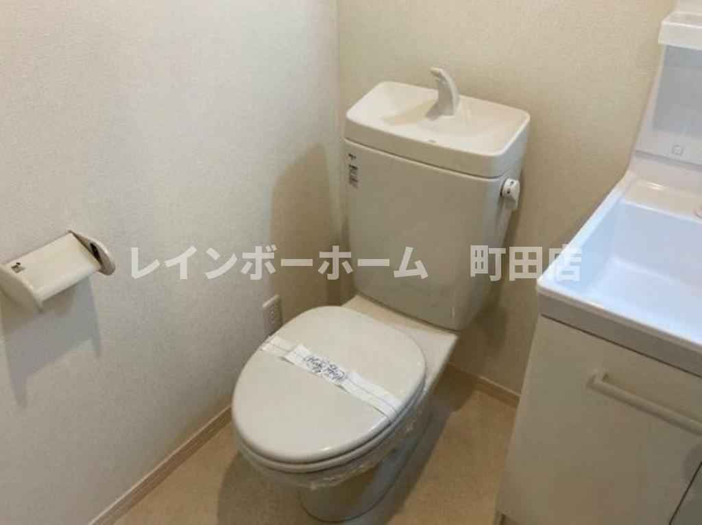 クレド橋本※初期費用分割後払いサービス利用可能物件のトイレ