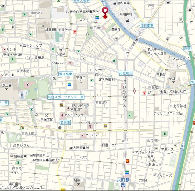 Ｃａｓａ　Ｆｅｌｉｃｅ　の地図|★案内図★