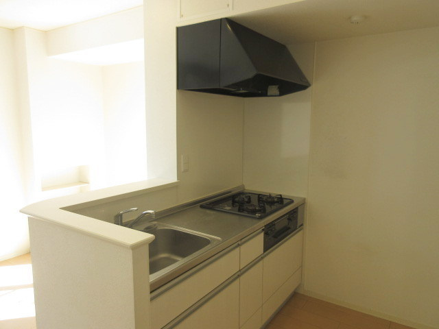 Ｃａｓａ　Ｆｅｌｉｃｅ　のキッチン|★ガス３口グリル付きのシステムキッチン★