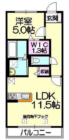 Ｃａｓａ　Ｆｅｌｉｃｅ　の間取り|★二面採光★