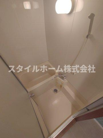 ハイツリバーサイドの浴室