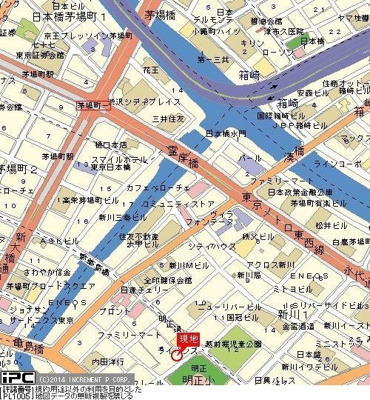 【地図】 | シンシア日本橋新川