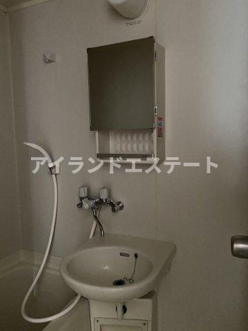 アジュール世田谷　駅近　角部屋　南向きの洗面所