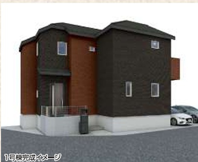 八王子市西寺方町02期の外観パース