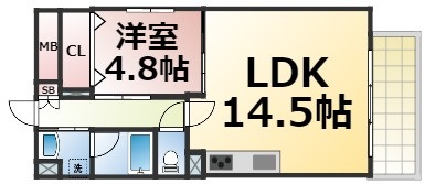 【間取り】 | シャルマン藤田　仲介手数料無料