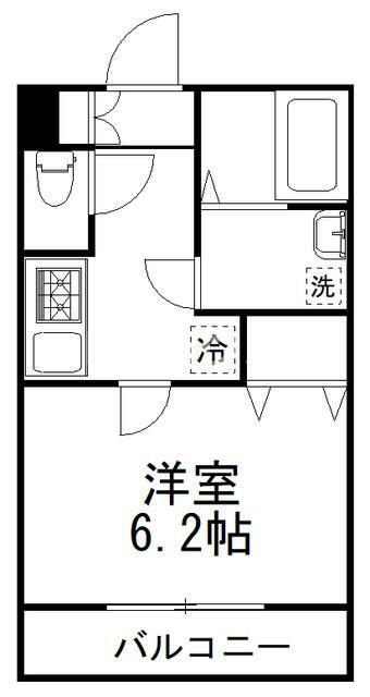 プログレッソ船橋Ⅱの間取り