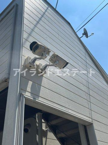 パークサイド駒沢A棟　南向き　バストイレ別のセキュリティ