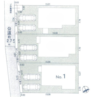 【区画図】 | 新築　京王相模原線　JR横浜線　橋本駅　大島