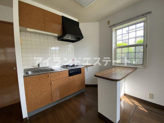 アジュール世田谷　駅近　角部屋　南向きのキッチン