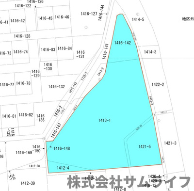 【地図】 | 嘉麻市平663坪売地