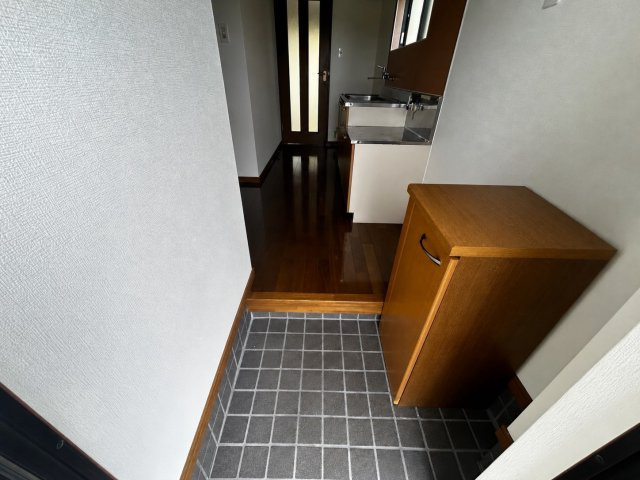 飛鳥ハイツの玄関