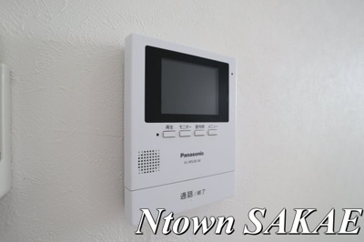 【セキュリティ】 | リーブラ庄内通 | モニター付きインターホンです