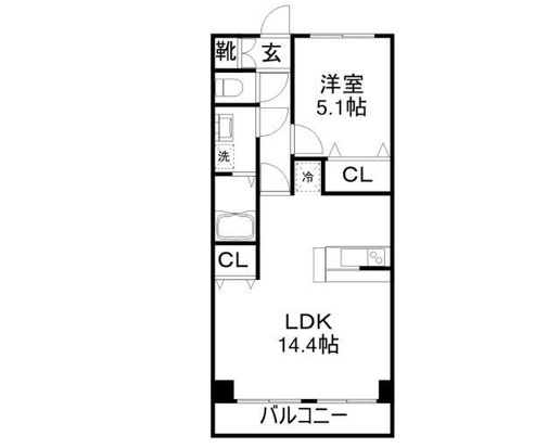 アバンスの間取り
