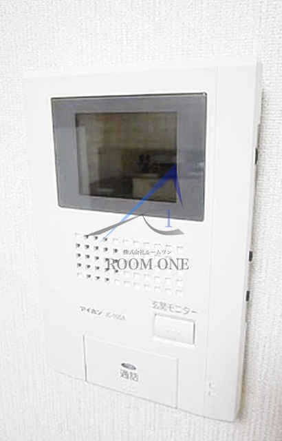 シャトルハイツ田中のセキュリティ|モニター付きインターホンです。
