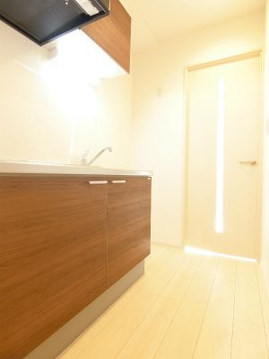 板橋区小茂根４丁目のアパートのキッチン