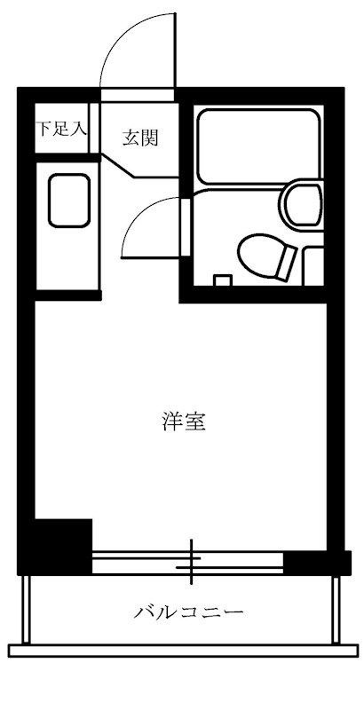 セントヒルズ三軒茶屋の間取り|間取りです。