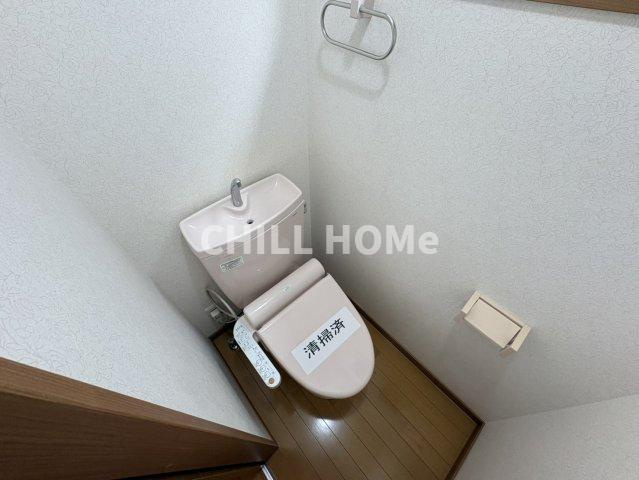 千鶴ハウスAのトイレ|当社、チルホームのHPもご覧ください(^^)/物件情報多数♪