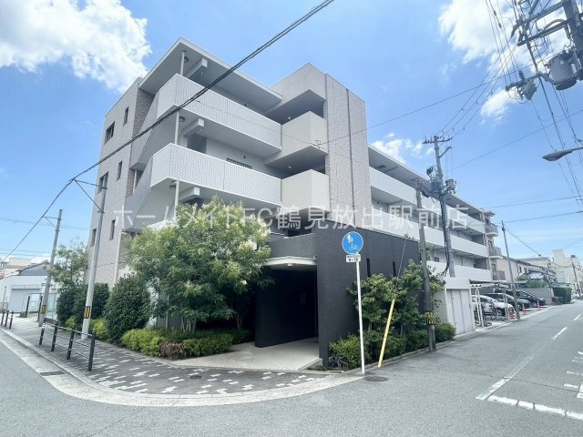 大阪市城東区東中浜４丁目の賃貸マンションの外観