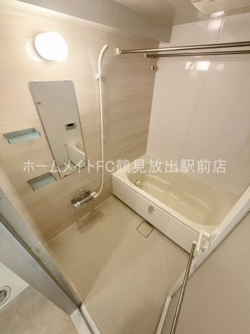 大阪市城東区東中浜４丁目の賃貸マンションの浴室