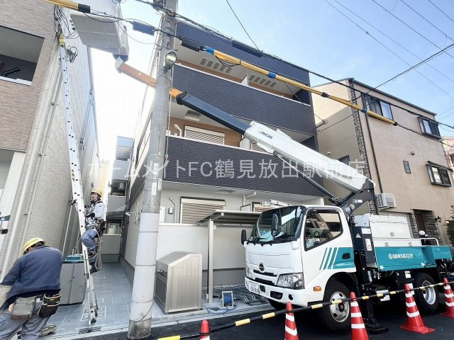 大阪市鶴見区今津中４丁目のアパートの外観