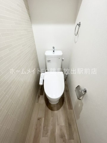 大阪市鶴見区今津中４丁目のアパートのトイレ