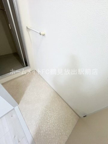 大阪市鶴見区鶴見４丁目の賃貸マンションの洗面所