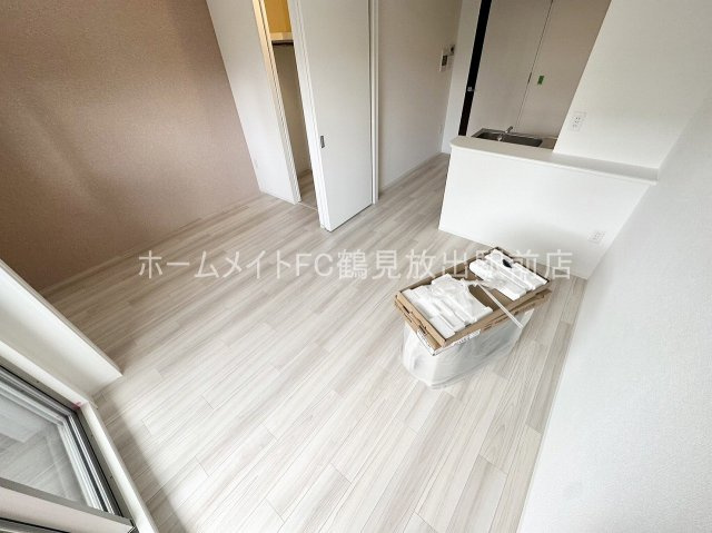 大阪市城東区諏訪１丁目の賃貸マンションの居間・リビング