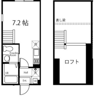 【間取り】 | ハーミットクラブハウス東急菊名  | 間取りです。