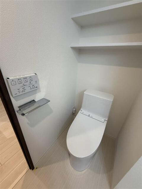 川崎市多摩区登戸の賃貸マンションのトイレ