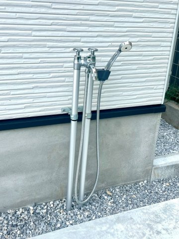 【設備】 | 茅ヶ崎市松尾新築戸建 | 外シャワー