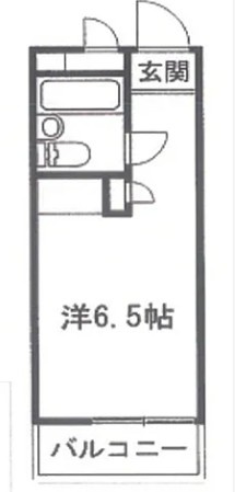 ハイ・シティ三軒茶屋第2の間取り|間取りです。