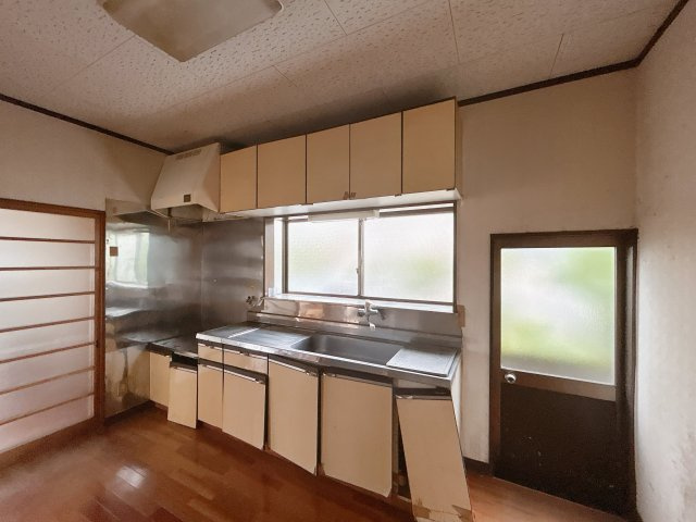 中古戸建　西郷村大字熊倉字折口原　熊倉小・西郷第一中のキッチン|【現況】