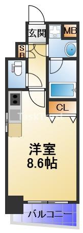 【間取り】 | S-RESIDENCE福島Luxe