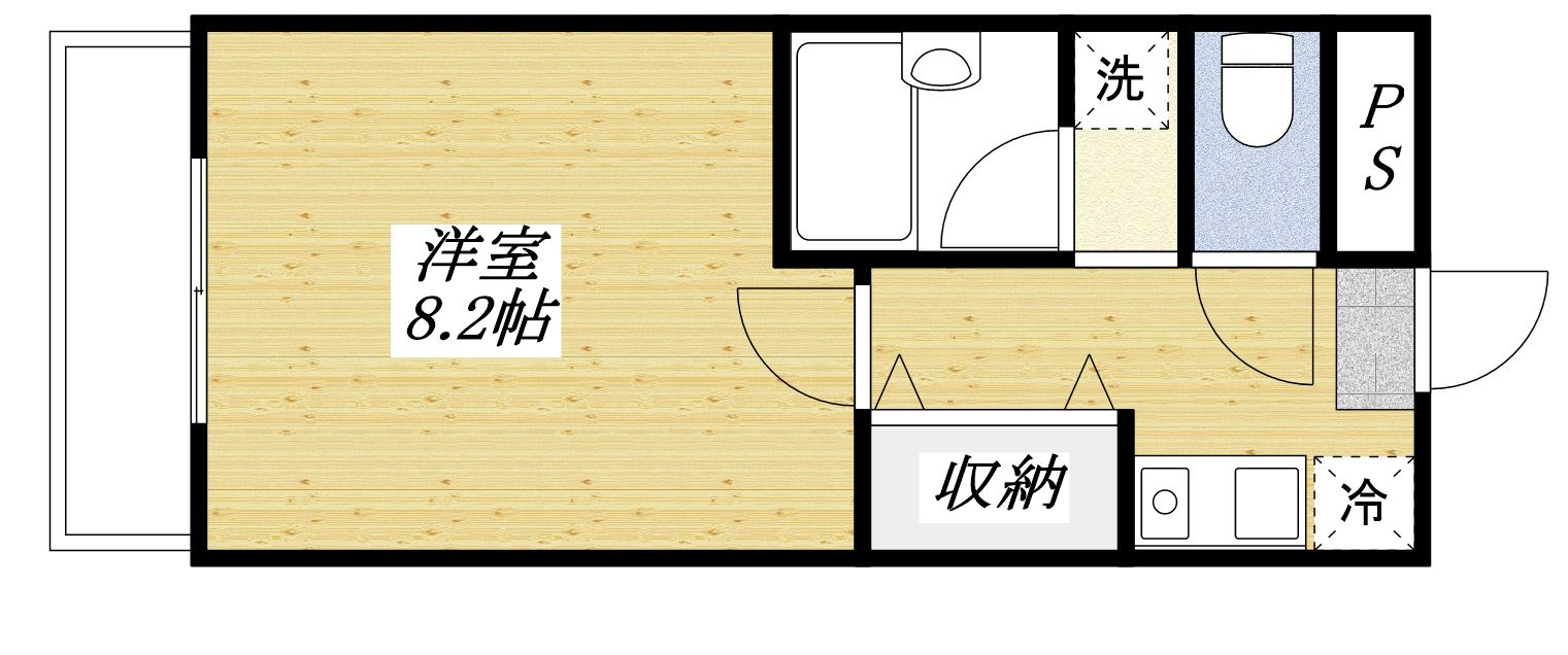 ウエストヴィレッジの間取り