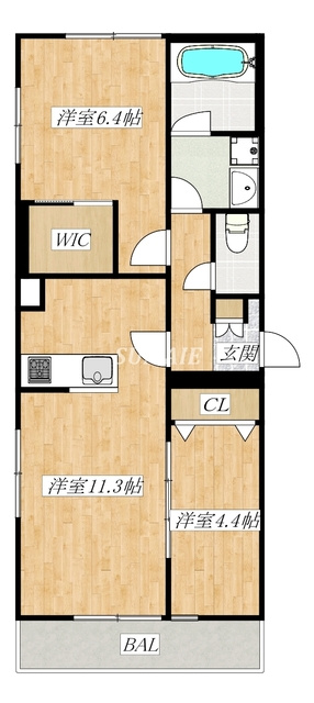 ステラコート浅間町の間取り|間取り図！
