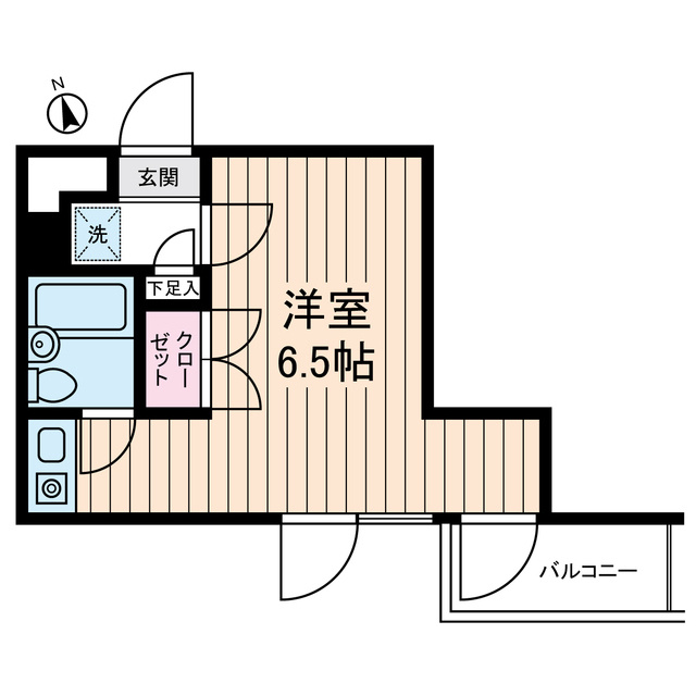 共立リライアンス上野町Ⅰの間取り