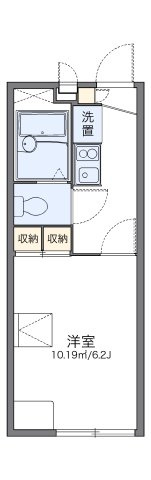 レオパレスジェマーレの間取り