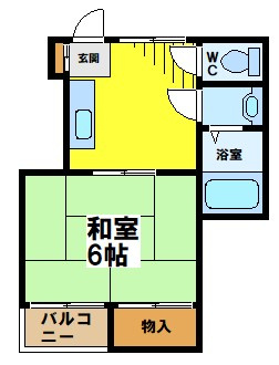 メゾンドールFTの間取り